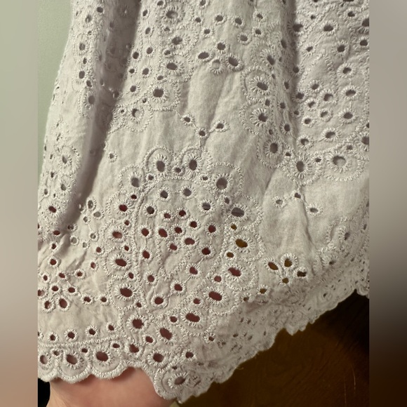 Lilac Lace Purple Blouse - Picture 5 of 5